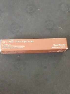 Rare Beauty Lip Soufflé Matte Lip Cream - Courage (Nude Mauve) NIB